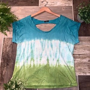 🌸Rue21 Open Back Tye Dye Top